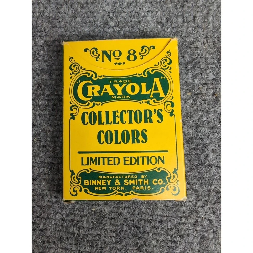 Vtg Crayola No 8 Limited Edition Collector's Retired Colors 1991‎ Binney & Smith